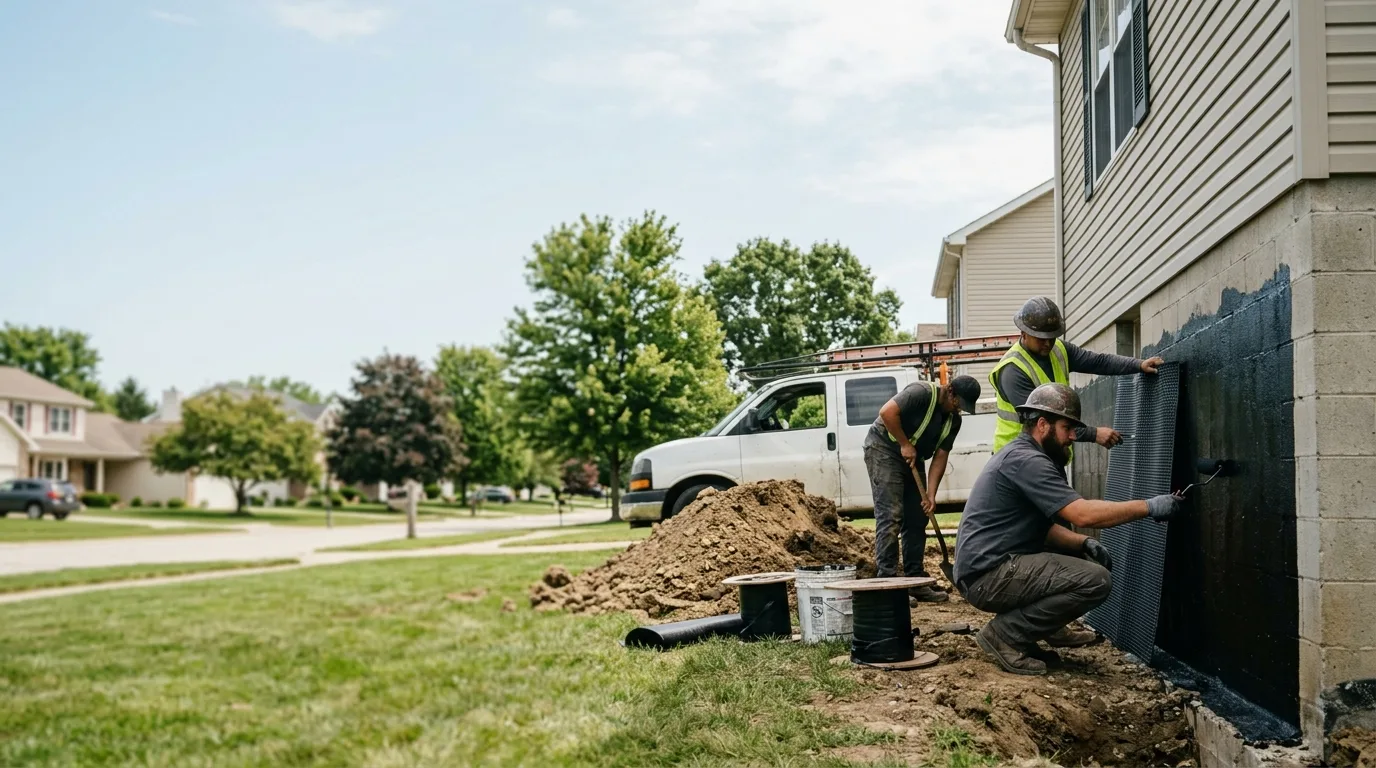 Basement Waterproofing in Mount Orab, OH near me